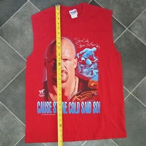 Stone Cold Steve Austin Red Tank Top